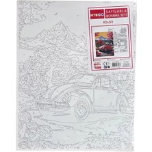 My Dido Mydido MYT4050SB 40X50CM Sayılarla Boyama Tuval Seti  - Tekli