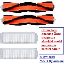 Lin Grup Xıaomı Mop 2 Pro Model MJST1SHW - Mjstl Uyumlu Yedek Filtre Fırça Seti