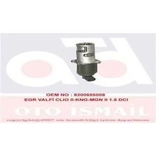 My Egr Valfi Renault Clıo Iı 98> Kangoo 98> Megane Iı 02> Clıo Iıı 05> 1.5dci Master Iı 01>10 Movano 0 1> Laguna Iı 01> 2.2dci / Nıssan Mıcra 1.5l K9K K12 03-10