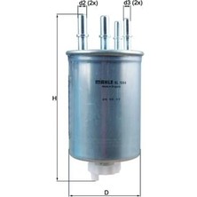 Mahle Yakıt Fıltresı Land Rover 306DT Dıscovery L462 Range Rover L494 L405