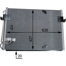 Mahle Klıma Radyatoru Bmw E31 90>98