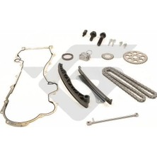 HUTCHINSON Eksantrik Zincir Seti Yağ Pompa Contalı Astra H-Corsa C-D-Combo-C-D-Astra J-Merıva-Albea-Doblo EGEA-PUNTO-500- 1.3 Jtd-1.3 Cdtı E5-E6 Gergi Kiti Delikli Zincir