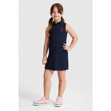 U.s. Polo Assn. Kız Çocuk Lacivert Elbise (Örme) 50325639-VR033