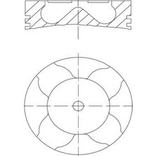 Mahle Motor Piston Segman 0.40 Stılo-Brava-Croma-Doblo-Astra-Alfa 147-156-166 1.9 82.40 010PI00016101