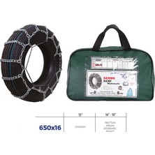 Knk Patinaj Zinciri Minibüs ve Kamyonet Serme 650X16 Zincir Ebatları Için Resime Bakınız