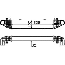 Mahle Turbosarj Radyatoru Mercedes M271 OM646 W204 S204 W212