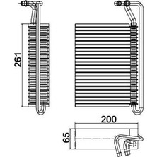 Mahle Evaporator Bmw E46 E83