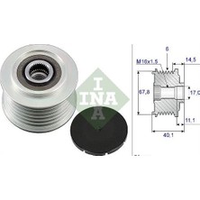 Ina Alternatör Kasnağı Transporter T4-Lt 2.5 Tdı Acv-Auh-Bcq