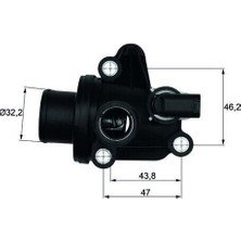 Mahle Termostat 87 C Mercedes OM668 W168 W414