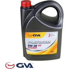 GVA Motor Yağı 5W30 7 Lt Platınum Partiküllü- Dpf Tam Sentetik Apı Sn/cf
