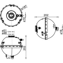 Mahle Radyator Yedek Su Deposu Bmw N13 N20 N26 B38 F20 F22 F23 F30 F32 F33 F34 F36