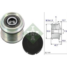 Ina Alternatör Kasnağı Rulmanlı Clıo Iı-Kng-Mgn-Scenıc 1.9dcı-1.9dtı-Lgn Iı 1.8 16V-2.0 16V F9Q