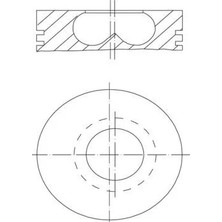 Mahle Motor Piston Segman Std Ducato-Master-Movano-Boxer 2.8 Td 94.40 3X2X2.5 009PI0005010086