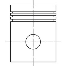 Mahle Motor Piston Segman 79.00 Std Astra G-H Meriva A-Vectra C-Zafira B 1.6 16V Z16XEP 77KW-101PS 79 .00 4 Sil 012PI00021100