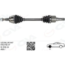 GVA Komple Ön Aks Sol Connect 14> 1.6 Tdcı