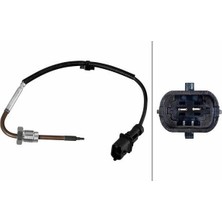 Hella Egzoz Sıcaklık Sensörü Kısım 1 Opel Insıgnıa A 08>17 2.0 Cdtı A20DTR Saab 9-5 /
