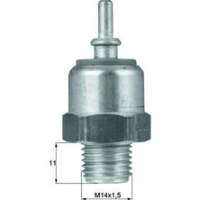 Mahle Fan Musuru 85 C - 90 C Teklı Grı Mercedes W201 W124 W126 W463