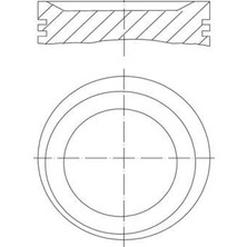 Mahle x Motor Piston Segman Std Vectra-Astra-Calıbra-Omega-Frontera 2.0 C Ne-Nz 86.00 011PI0007510