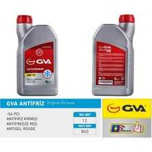 GVA Antifriz 1 Lt -56 C Kırmızı Long Life Koli 12 Ad Organık