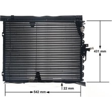 Mahle Klıma Radyatoru Mercedes W124 S124 C124