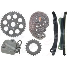 GVA Eksantrik Zincir Seti Astra H-Corsa C-D-Combo-C-D-Astra J-MERIVA-ALBEA-DOBLO-EGEA-PUNTO-500- 1.3 Jtd -1.3 Cdtı E4-E5-E6 Gergi Kiti