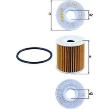 Mahle Yag Fıltresı Smart M160 OM660 Fortwo Coupe 451 Roadster Coupe 452