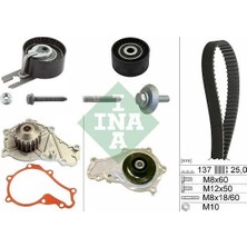 Ina Devirdaimli Triger Seti 137X254 P206-P207-P307-P308-P407-P3008-EXPERT-PARTNER-BERLINGO-JUMPY-C2-C3 -C4-C5-Xsara-Focus Iı-Fıesta V-Vı Volvo S40-C30-V50-FIAT Scudo Euro4 1.6 Hdı-Tdci
