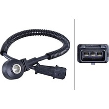 Hella Vuruntu Sensörü Fıat Egea 16>20 500X 14>20 1.6 334AXE1A 356HXE11 12V Siyah 2-Kutuplu