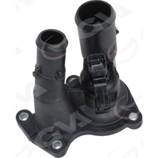 GVA Termostat Komple Ford Focus-Cmax-Mondeo-Fiesta 04> 1.6 Benzin 2 Çıkış