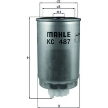 Mahle Yakıt Filtresi Fıat Freemont 11>15 Dodge Calıber 10> Jeep Compass 11> Patrıot 11>17 2.0 Jtd 2.2 Jtd 2.8 Jtd