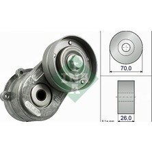 Ina Alternatör Gergi Rulmanı Kütüklü Jeep Cherokee-Chrysler Voyager 2.5-2.8crd 01> Dodge Caravan-Nıtro
