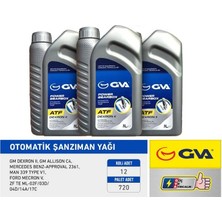 GVA Otomatik Şanzıman Yağı Atf Iı 1 Lt Platınum Dexron Iı Kırmızı