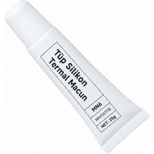 Mn6 MN1108TS Beyaz Termal Macun 25 gr 1.42 W/mk - Cpu, Gpu, Chipset, LED Modül ve Elektronik Bileşen Uyumlu