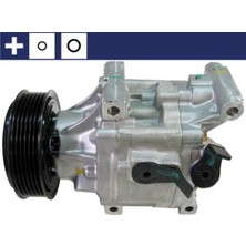 Mahle Klima Kompresörü Fıat 500 07> Albea 03>09 Doblo 05>10 Palıo 03>12 Panda 06>13 Lancıa Ypsılon 03>12 Ford Ka 08>16 1.3mtj 1.9jtd 12V 6 Kanal 100MM