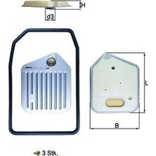 Mahle Otomatık Sanzıman Yagı Fıltre Setı Bmw E34 E39 E32 E38