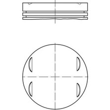 Mahle Pıston Segman 0.50MM 84.50MM Bmw M54 B30 E46 E39 E60 E65 E83 E53 Z3 Z4
