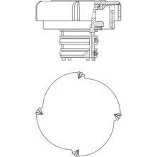 Mahle Radyator Kapagı Bmw E30 E34 E36 E38 E39 E46 E60 E65 E83 E53 . Land Rover Dıscovery Lj L318 Range Rov Er P38A L322