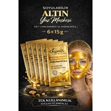 Tek Kullanımlık Altın Maske - Cilt Yenileyici Soyulabilir Maske 15 gr (6 Adet)
