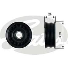 Gates Alternatör Gergi Rulmanı B-Max 14>c-Max Iı 12>19 Focus Iıı 11> 17 1.0 Ecoboost 1.6tı Volvo C30 06>1 2 S40 Iı 04>12 V50 04>10 Tek Rulman