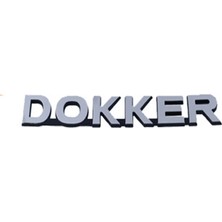 OKSA Arka Bagaj Yazısı Dokker Dacıa Dokker