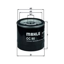 Mahle Yağ Filtresi Astra-Corsa-Vectra-Omega-Kadett Opel Tüm Mod. 86-02