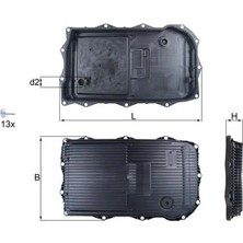 Mahle Otomatık Sanzıman Yag Karterı GA8HP45Z Bmw F20 F45 F30 F10 F01 E84 F25 E70 . Land Rover Defender L 663 L319 Range Rover Iıı L322 L494 . Jaguar Xe X760 F-Type X752
