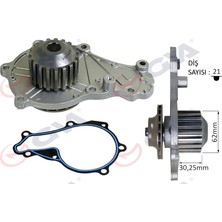 GVA Devirdaim Peugeot P206-P207-P208-P307-P308-P1007-P2008-BIPPER Cıtroen C1-C2-C3-Ds3-Xsara-Nemo 1.4 Hd I Dv4 Fıesta-Fusıon 1.4 Tdcı