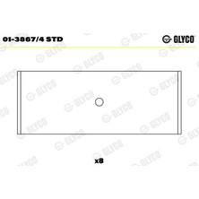 Glyco Kol Yatak Vag 76.5mm Adx