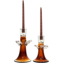 Lara Decor Amber Taşlı Ithal Şamdan Seti