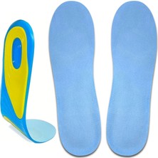 Foottab Jel Comfort Şok Emici Iç Tabanlığ, Yumuşak Konforlu Spor Ayakkabı Tabanlığı, 1 Çift