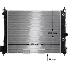 Mahle Radyatör Opel Mokka 1.4-1.6 12- Mokka x 1.4-1.6 Cdtı 12- 1300365-1300366-42418327-94552132