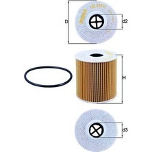 Mahle Yağ Filtresi Astra L-GRANDLAND-P206-P207-P307-P308-P508-P3008-PARTNER-C2-C3-C4-C5 1.4-1.6 Vtı-Thp Boxer Jumper Ducato 2.0-2.2 Hdı TRANSIT-V348-V347 Defender L316 Dıscovery-Freelander Jaguar Xf