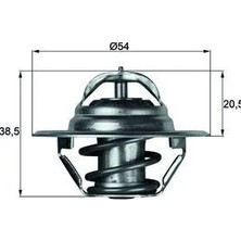 Mahle Termostat 83C A4-A5-A6-Polo Demir Caga-Caha-Cagb-Cagc-Bby-Bky-Bbz