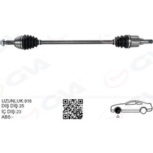 GVA Ön Aks Komple Sağ Ford Yenı Courıer 17> 1.5-1.6 Tdcı -1.0 Ecoboost